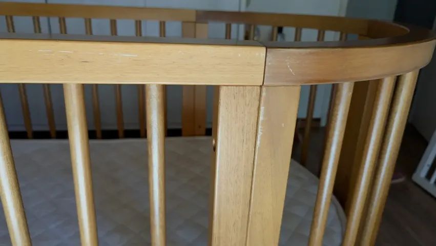 Berço Sleeper Crescer Evolution 4 Em 1 Madeira Só Retirada!! - Foto 4