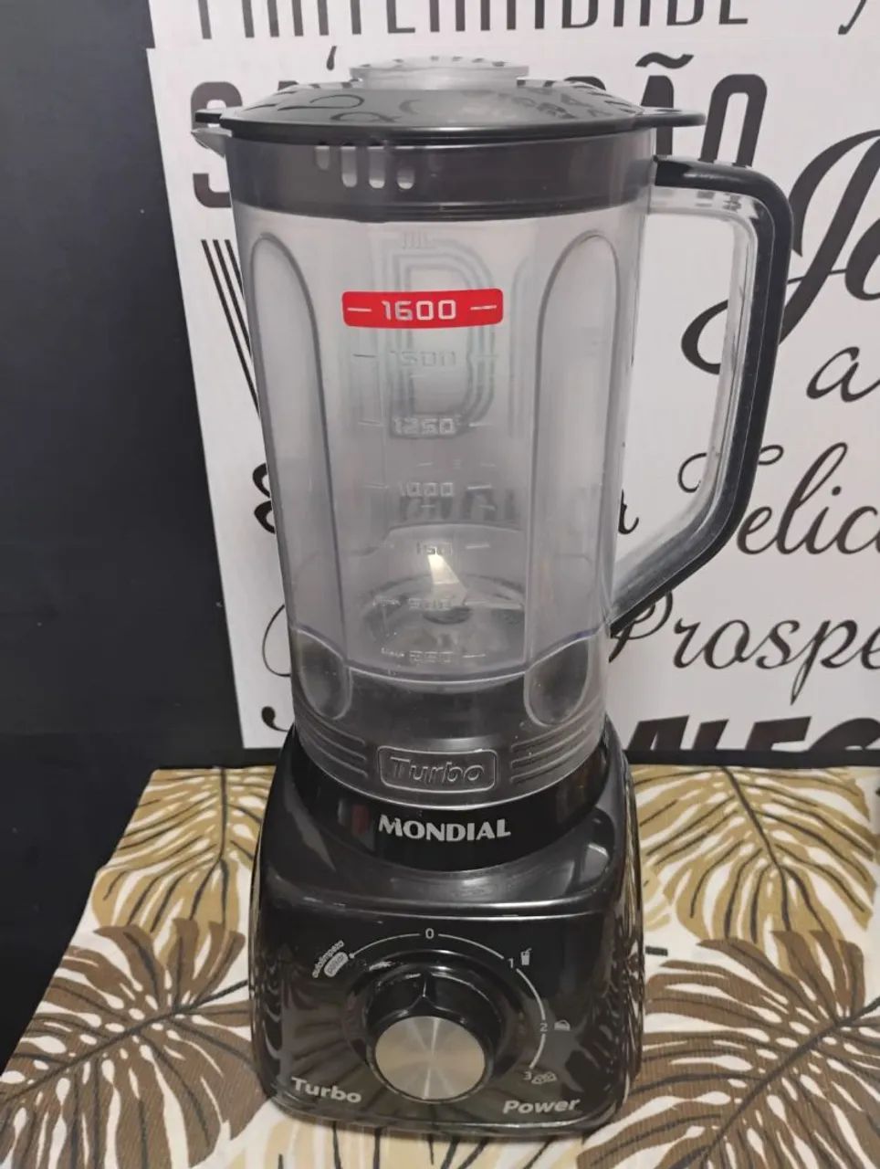 Liquidificador turbo 