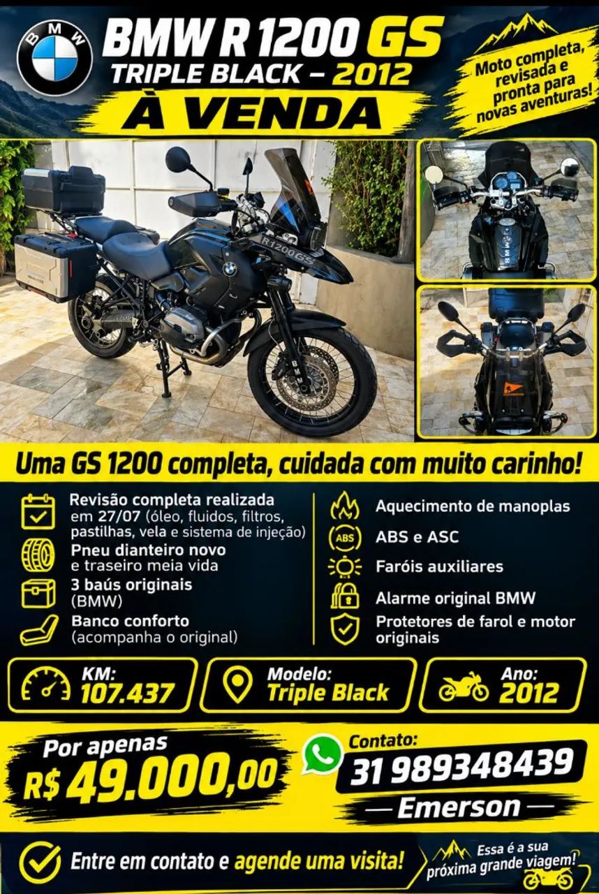 R1200GS - A MAIS EQUIPADA - Foto 4