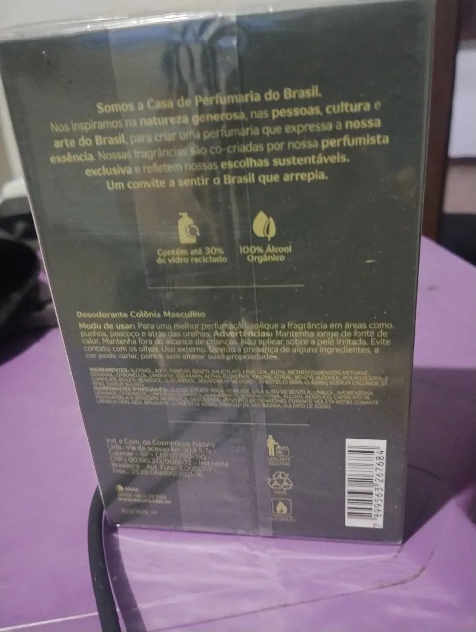 VENDO ESTE PERFUME DA NATURA ZERO NA CAIXA SÓ 150,00 - Foto 3