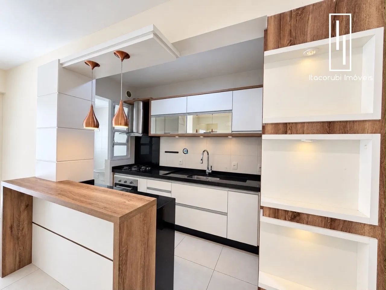 Apartamento semimobiliado com face norte - Foto 4