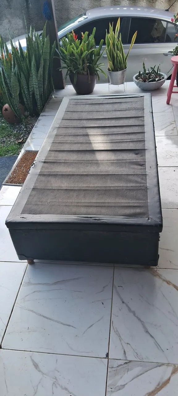 Base cama box baú 