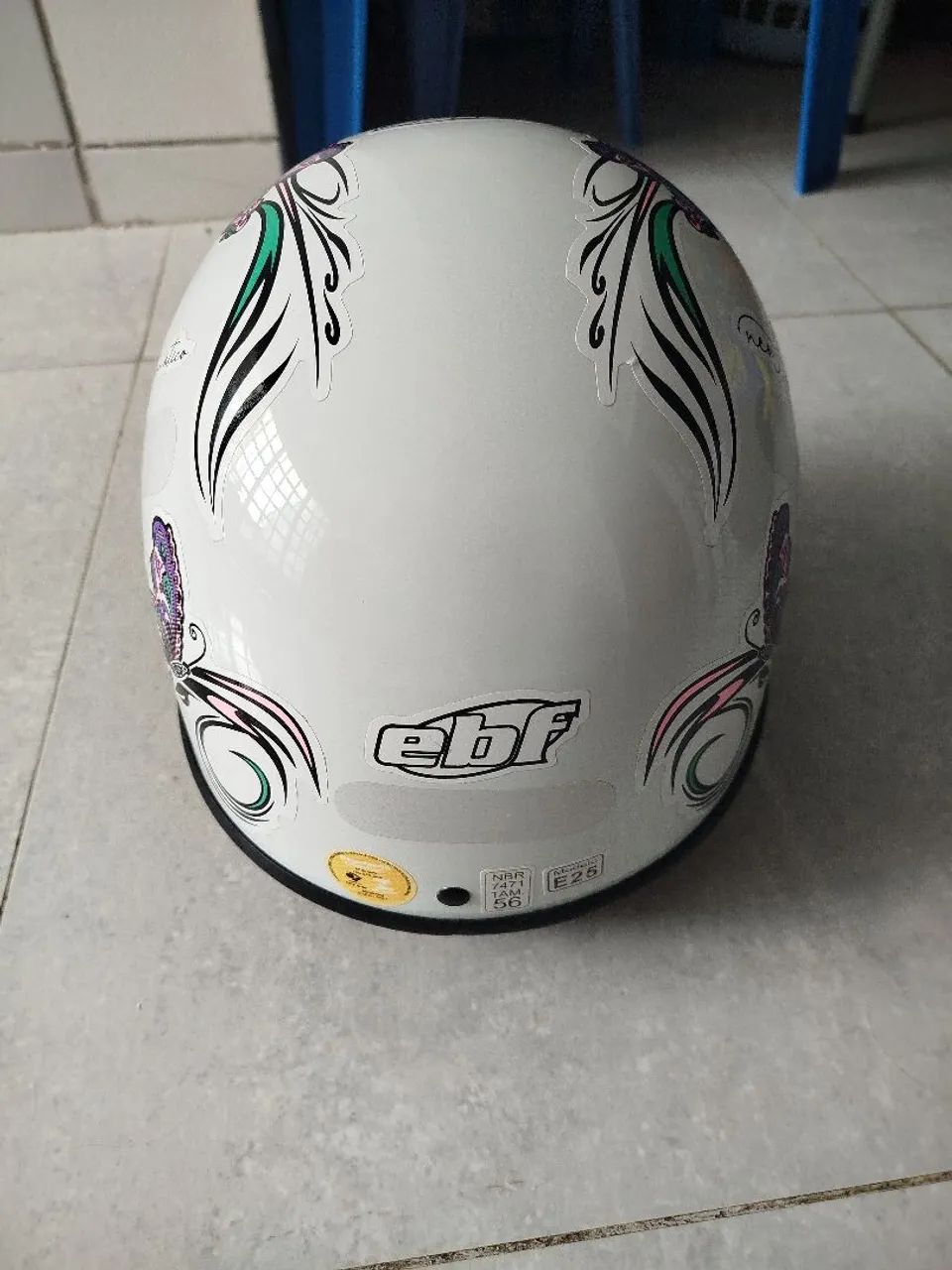 Capacete Feminino EBF Modelo E25  - Foto 3
