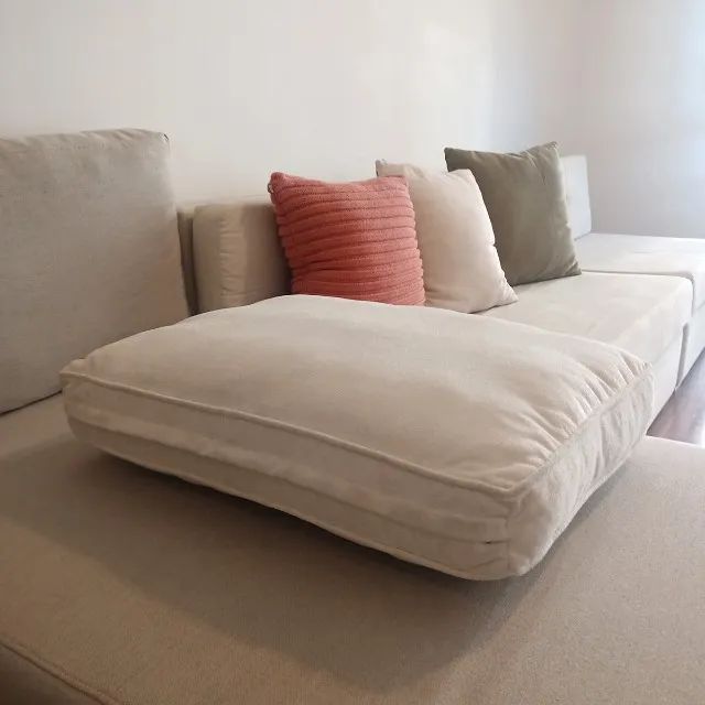 Almofadão Pillow Boucle Off White - Westwing - Foto 3