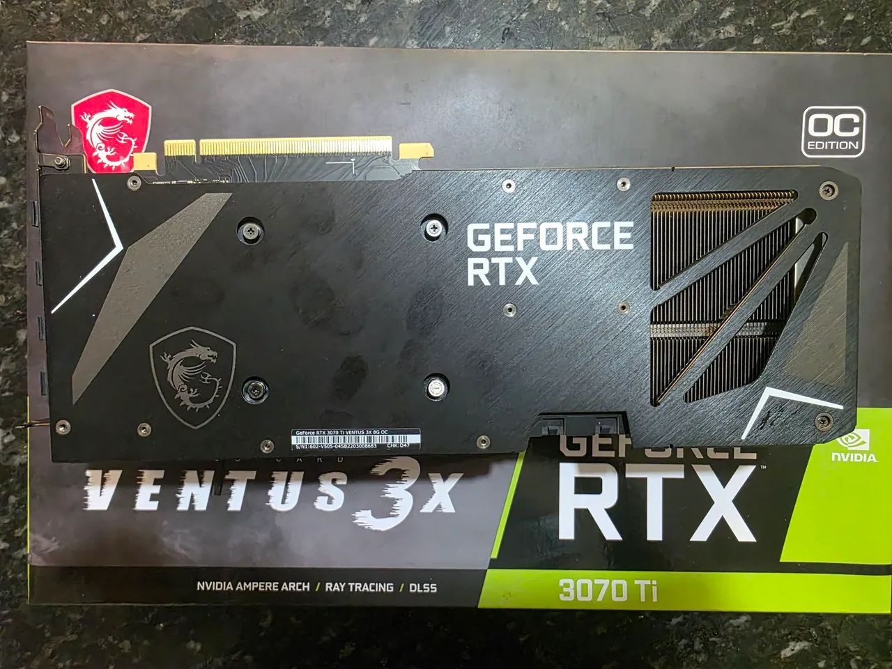 Placa de video RTX 3070TI MSI Ventus 3X - Foto 3