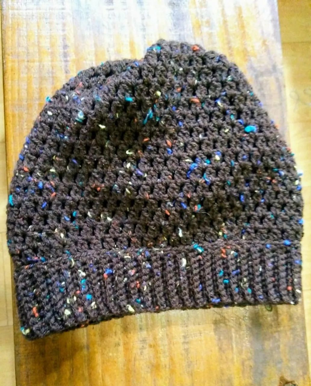 Gorros de crochê em lã - Foto 5