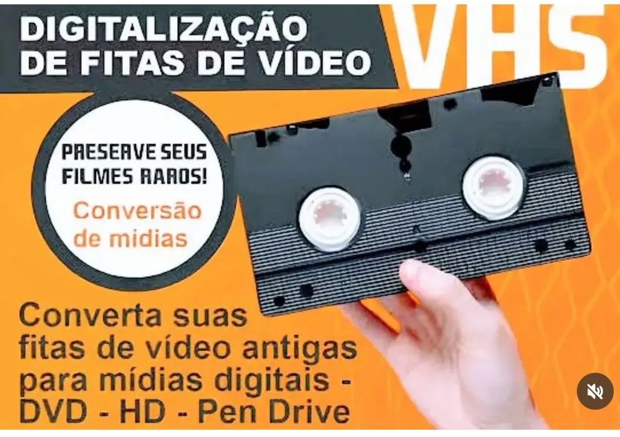 Digitalização de Fitas VHS e VHS - C / 50$ cada fita - Foto 3