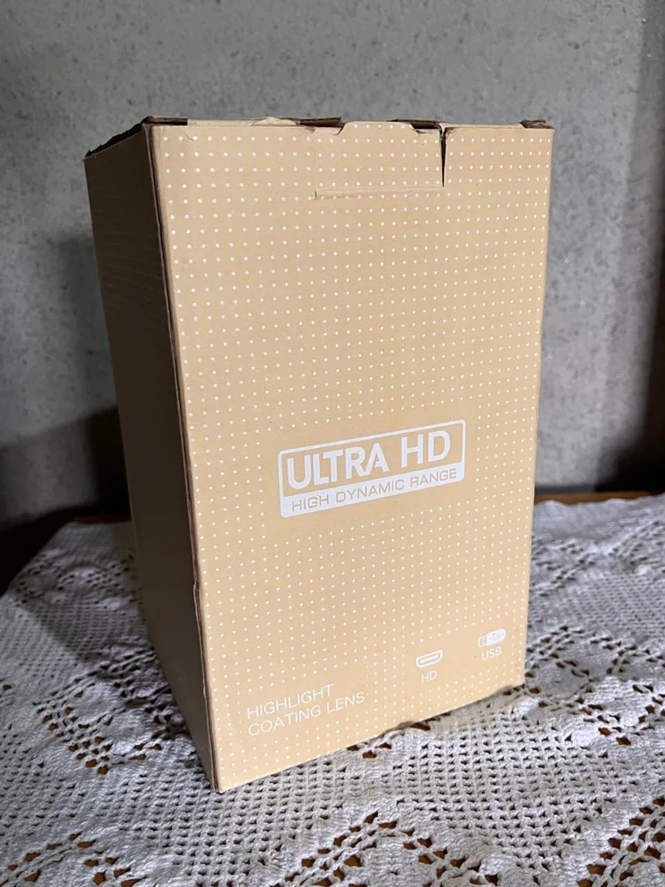 Projetor ultra hd branco