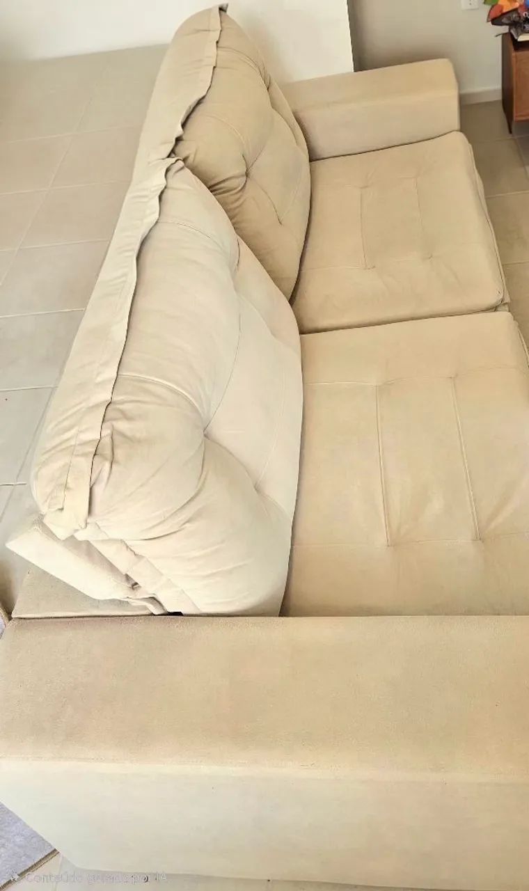 Vendo Sofá Casa Decor retrátil 5 lugares - Foto 3