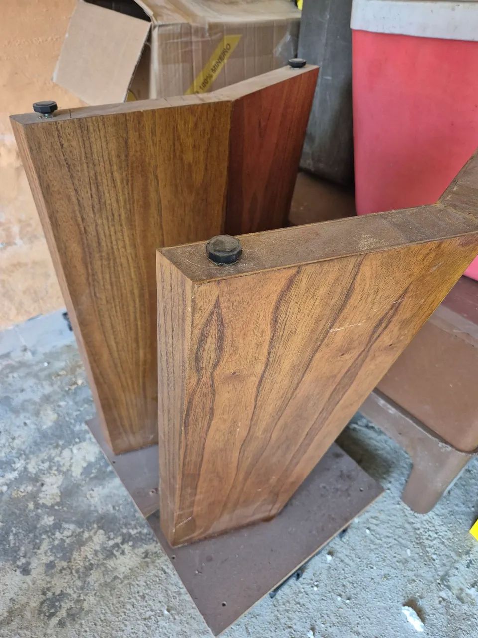 Mesa de Madeira e Vidro - Foto 3