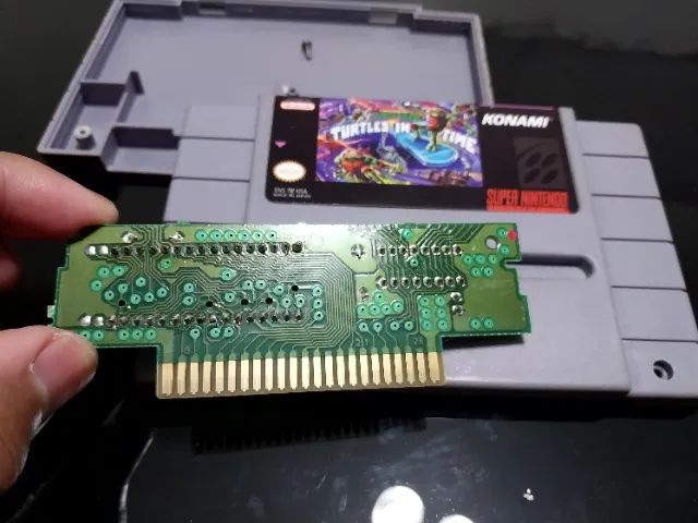 Jogo de SNES ( REPRO )Turtles in time 4 - Foto 4