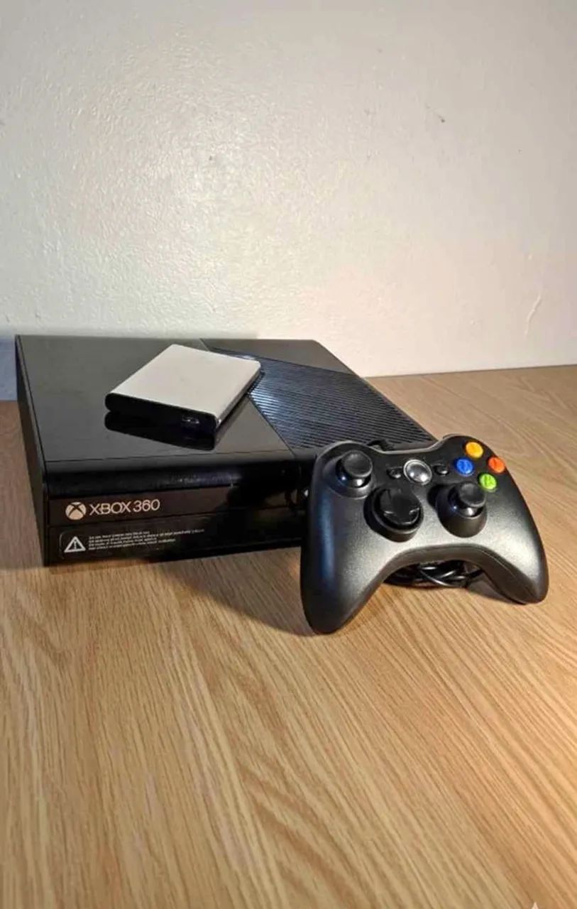 Xbox 360 Desbloqueado + HD Externo com jogos  - Foto 2