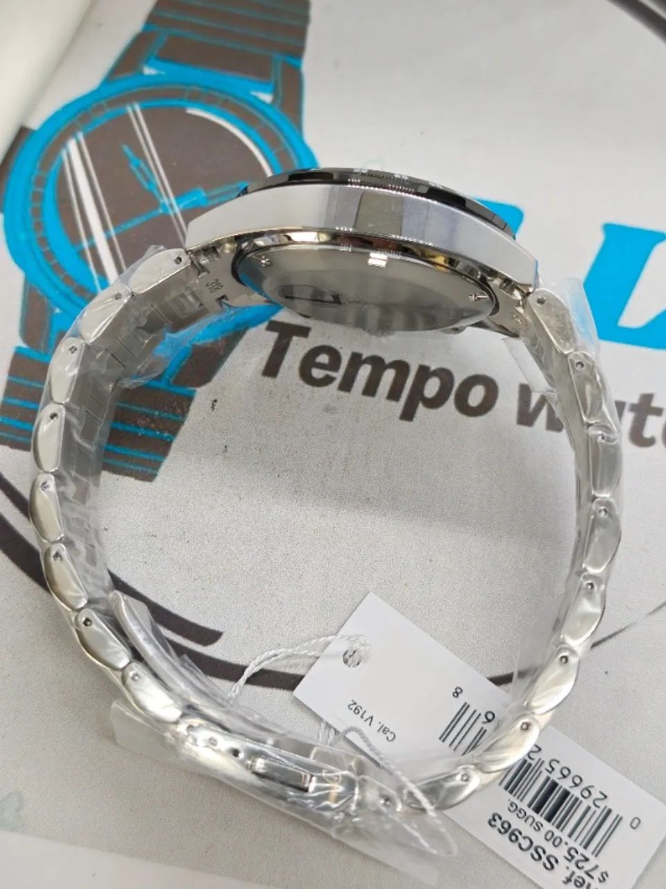 RELOGIO SEIKO SPEEDTIMER SALMÃO - Foto 5