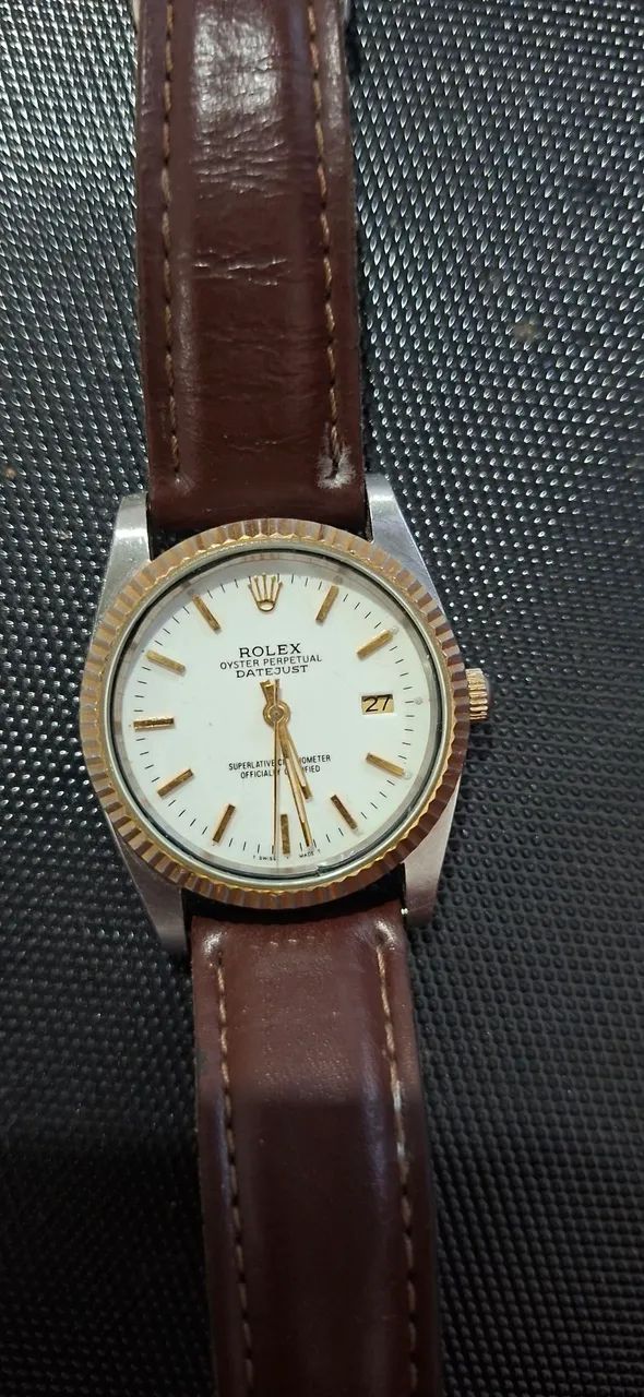 Relógio rolex a corda