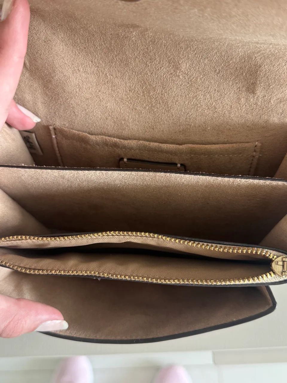 bolsa coach monograma branca - Foto 4