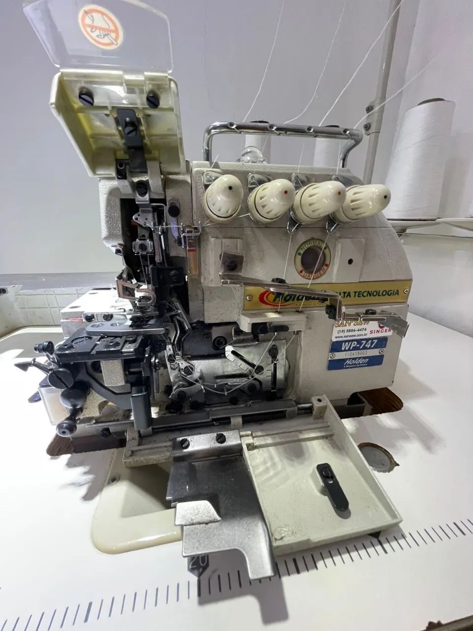 Overlock Industrial Ponto Cadeia Direct Drive