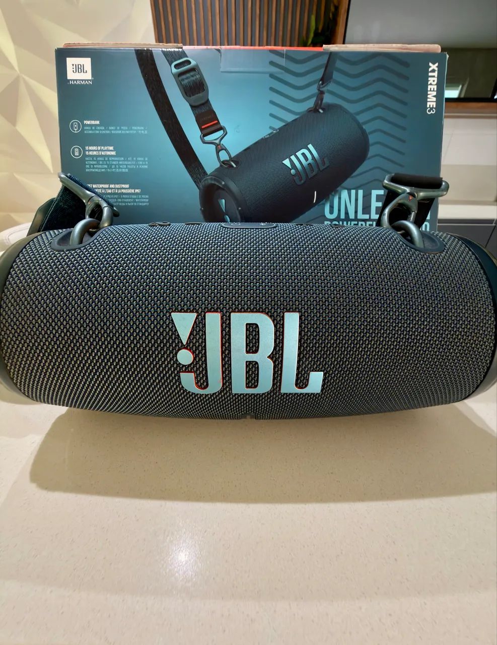 JBL EXTREME 3, caixa bluetooth bem cuidada sem detalhes  - Foto 4