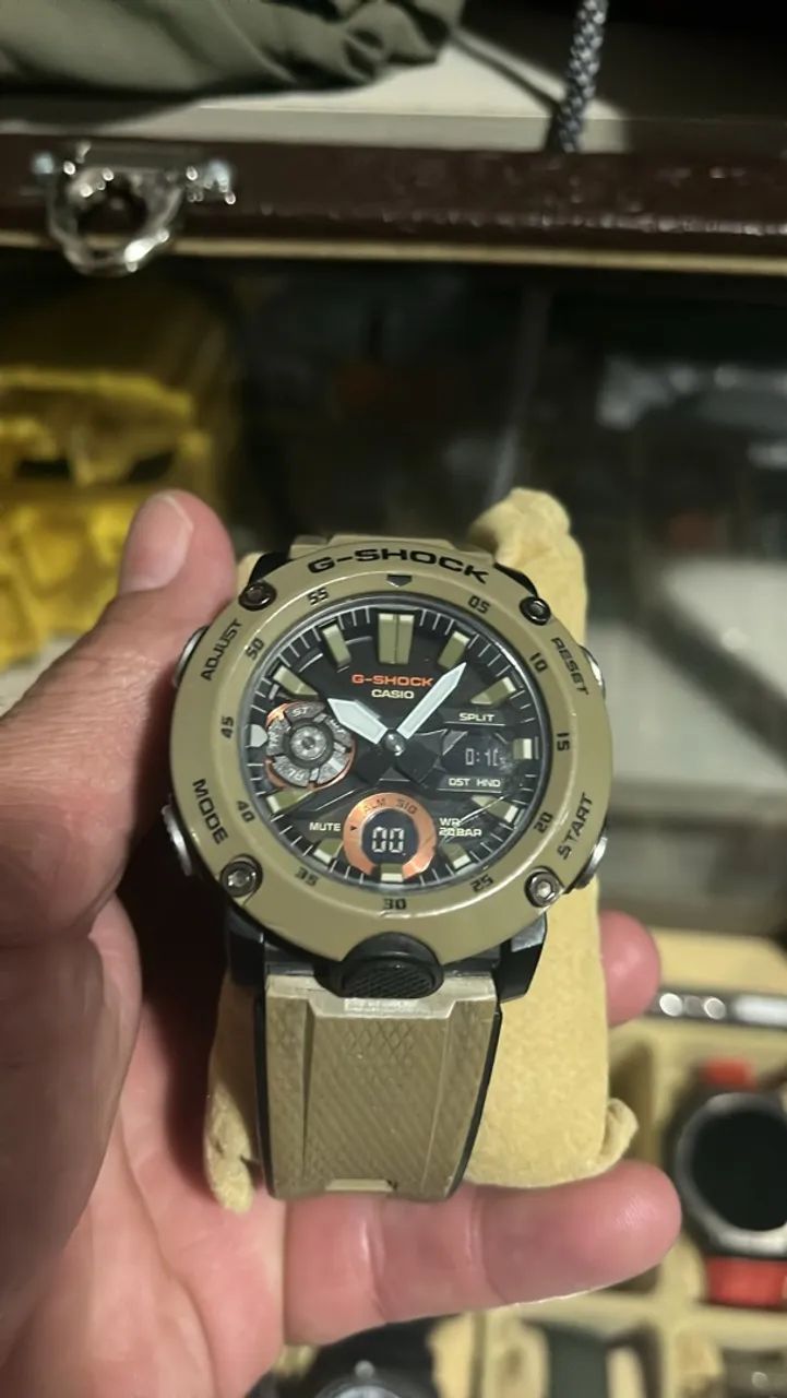 Casio G SHOCK  GA 2000 CARBON CORE GUARD