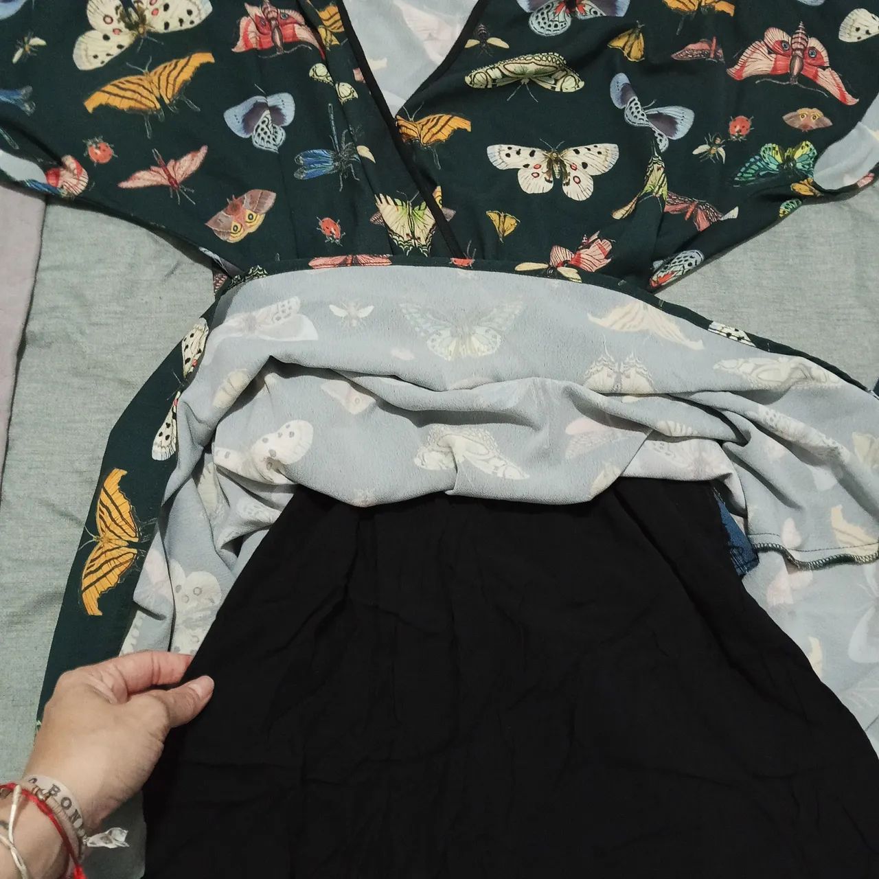 Vestido fino estampado - Foto 5