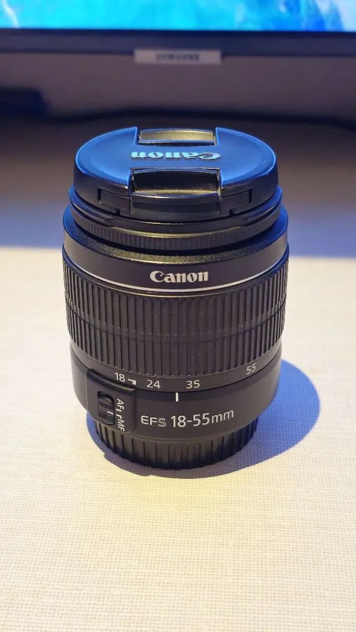 Lente canon 18-55mm  - Foto 2