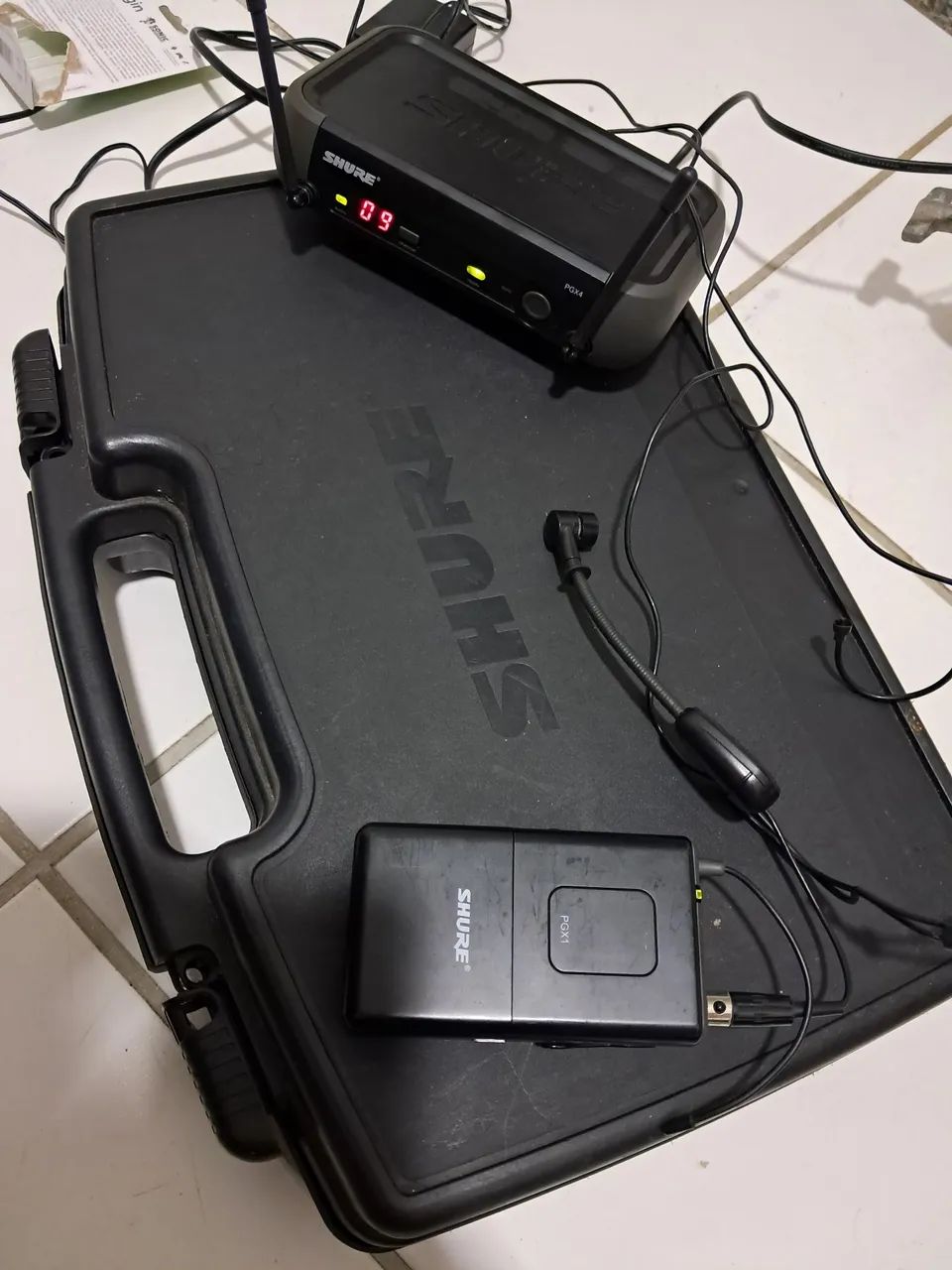 Microfone Facial Shure Pgx4 Pgx1