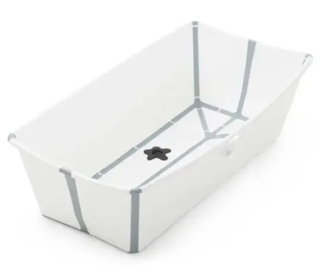 Banheira Flexível Branca com plug térmico, Stokke 