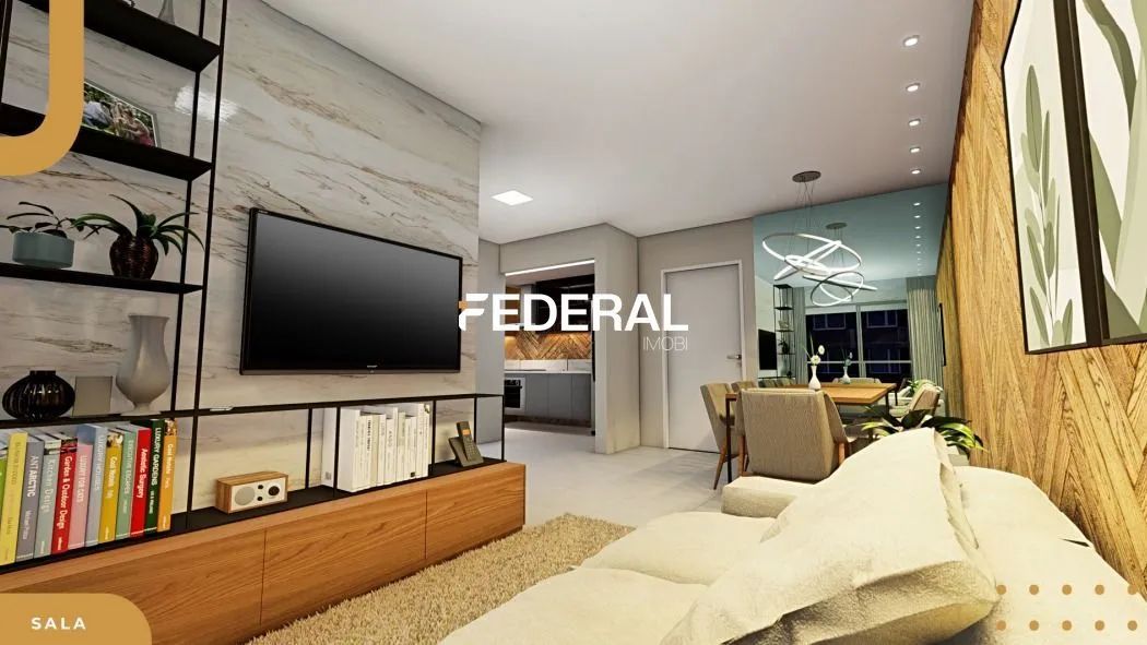 Apartamento para venda com 67,7m² e 2 quartos em Casa Forte - Recife - PE