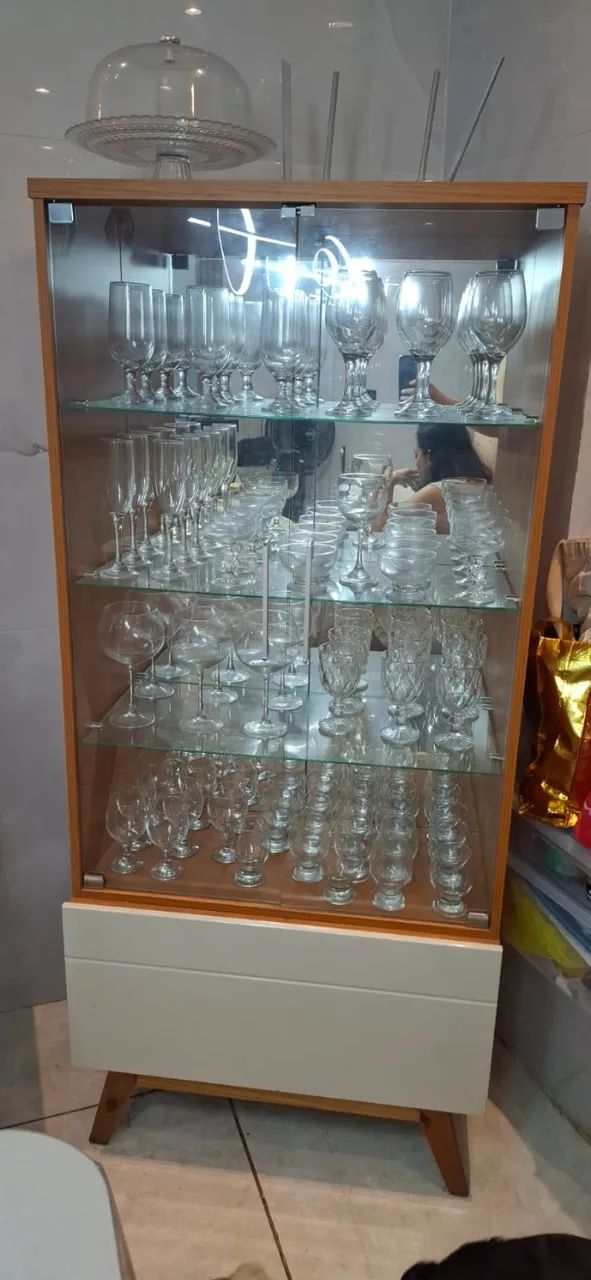 Cristaleira de Vidro - Foto 2