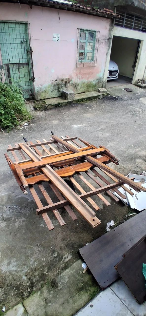 Base de Cama de Madeira. - Foto 3