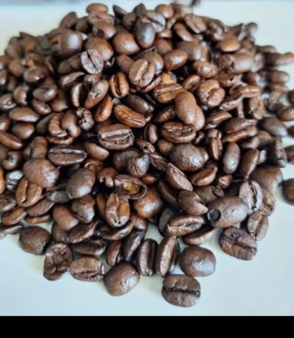 Café torrado em grãos 