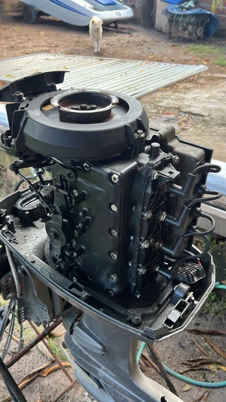MOTOR MARINER 40hp COM COMANDO  - Foto 2