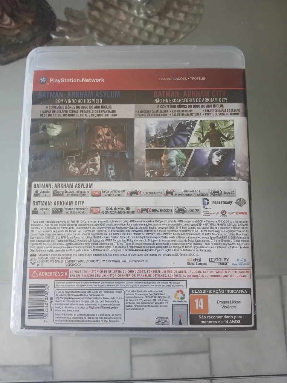 Batman aranha City e asylum ps3 - Foto 2