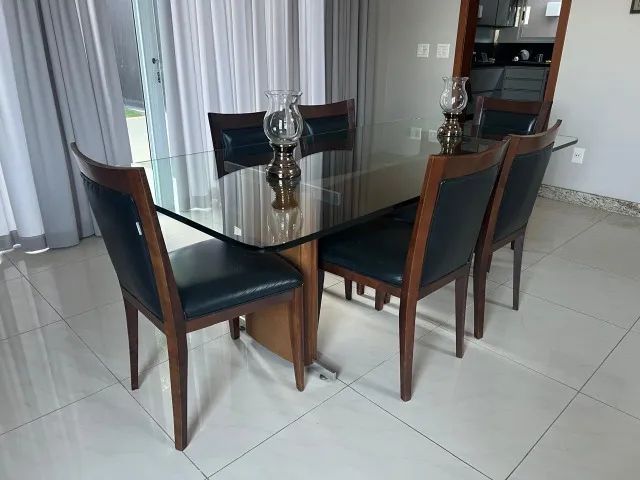 Mesa de jantar de seis lugares - Foto 4
