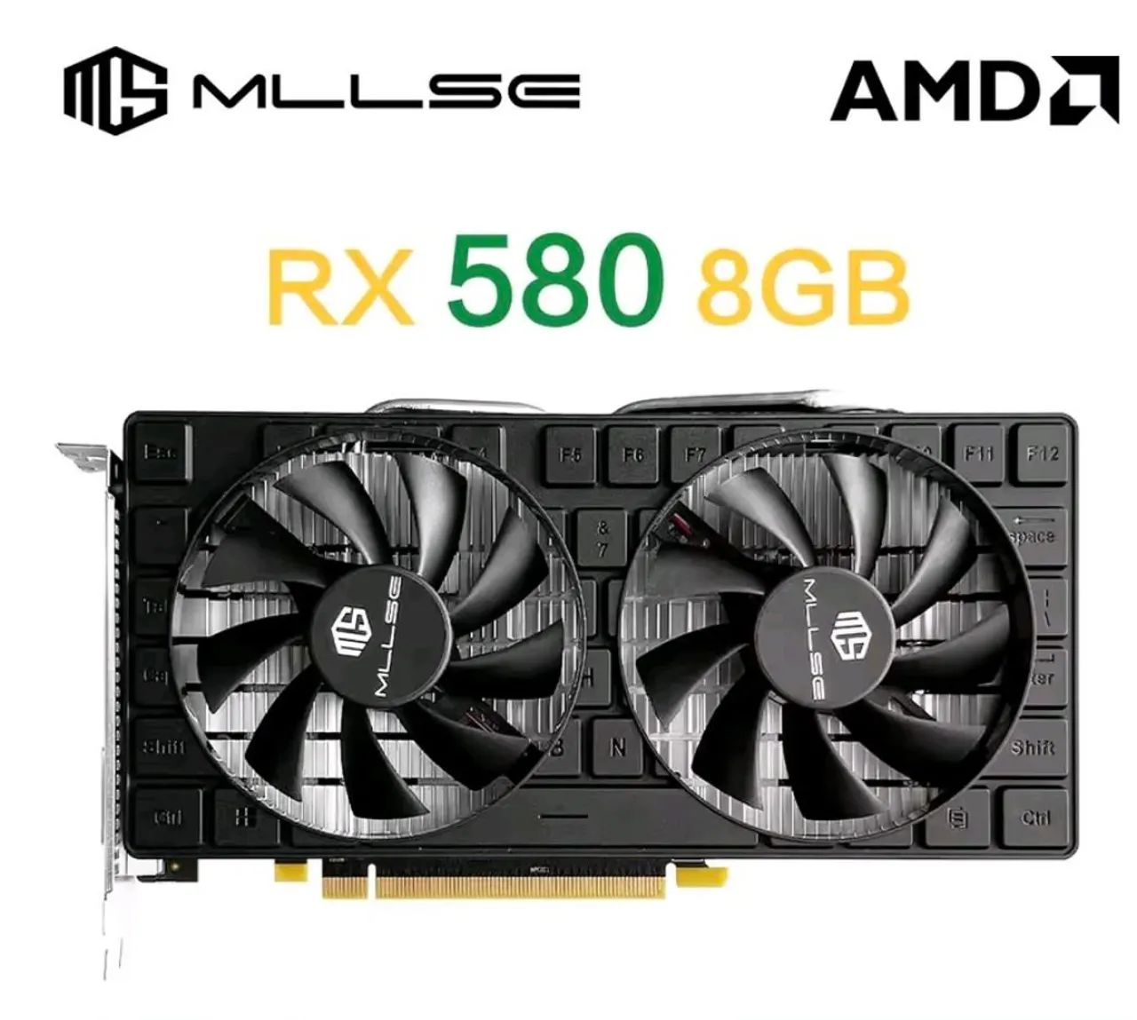 Amd Radeon RX580 8GB GDDR5 256BITS nova. - Foto 3