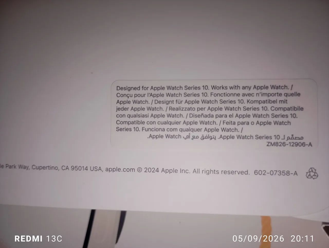 Relógio Apple Watch Séries 10 model A2723 - Foto 5
