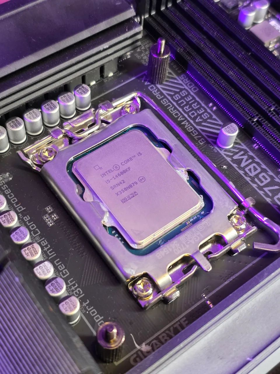 Kit I5 14600KF + B760m Aorus Pro DDR5 - Foto 2