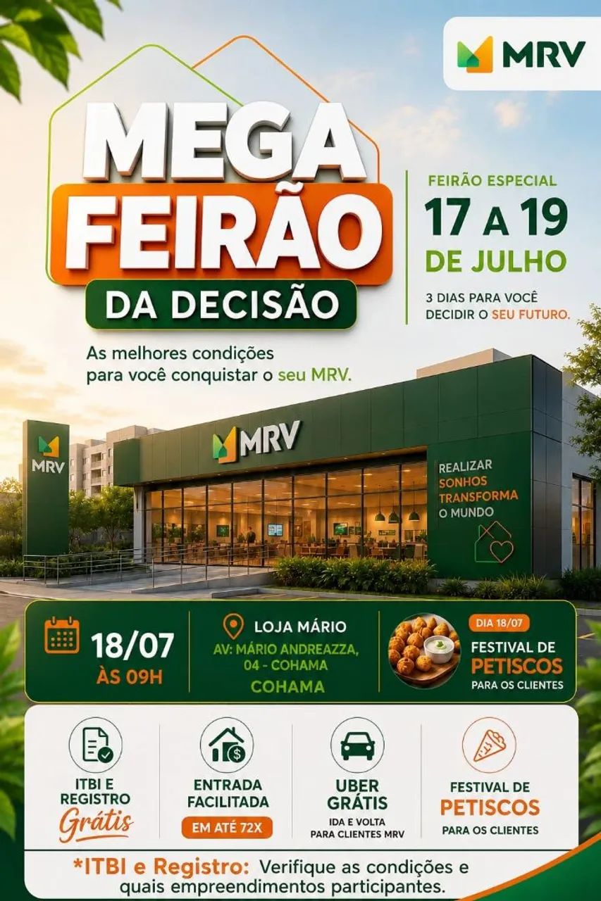 Vendo apartamentos MRV na planta