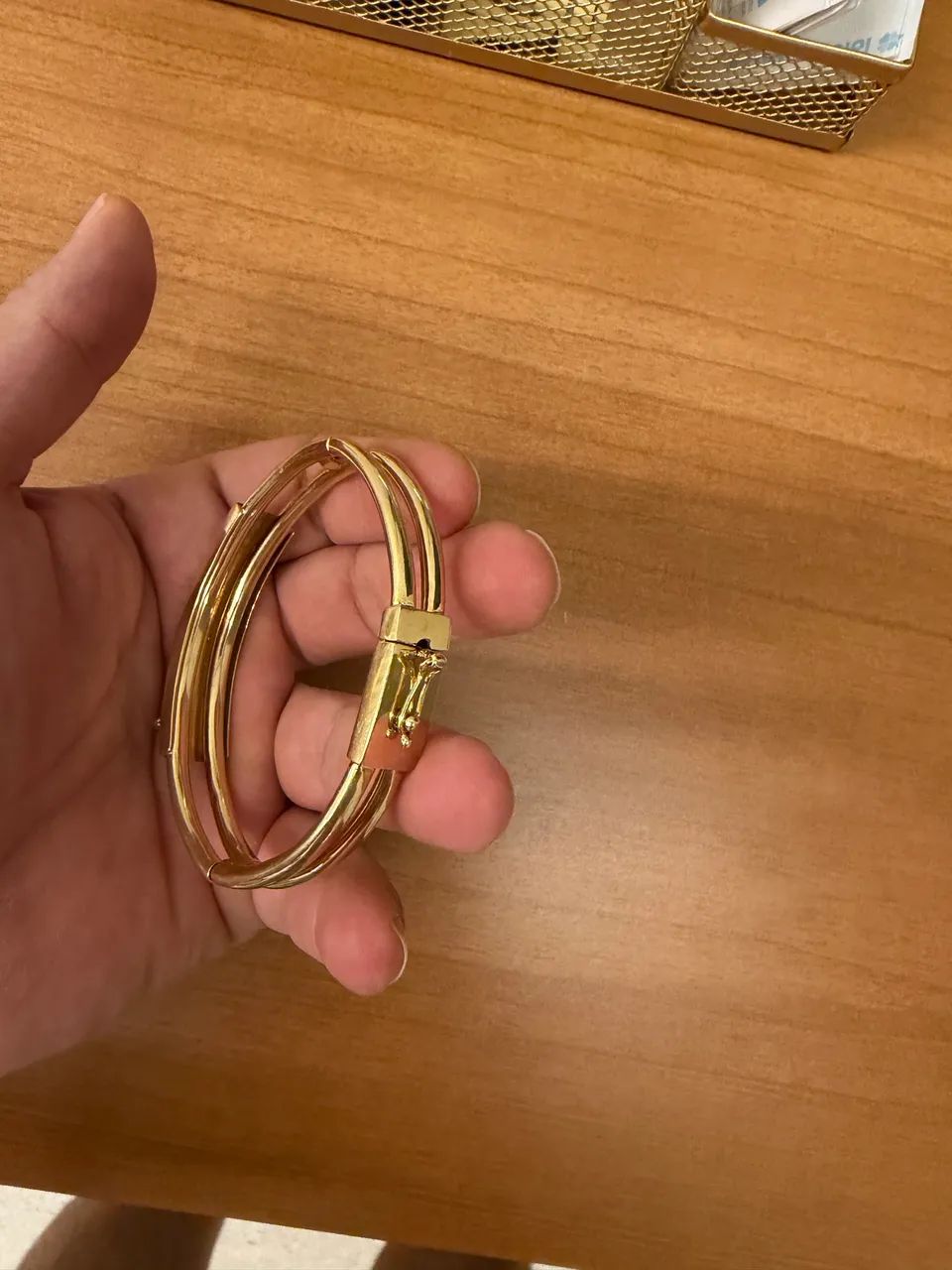 Vende-se bracelete de ouro e diamantes! - Foto 3