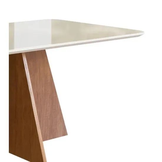 Mesa com vidro no tampo e 4 cadeiras inclusas - Entrega e Montagem  - Foto 2