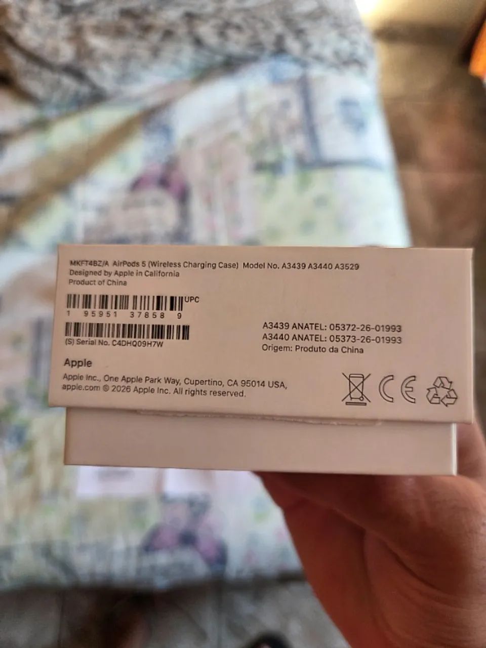 Fone de ouvido Airpods 5 - Foto 4