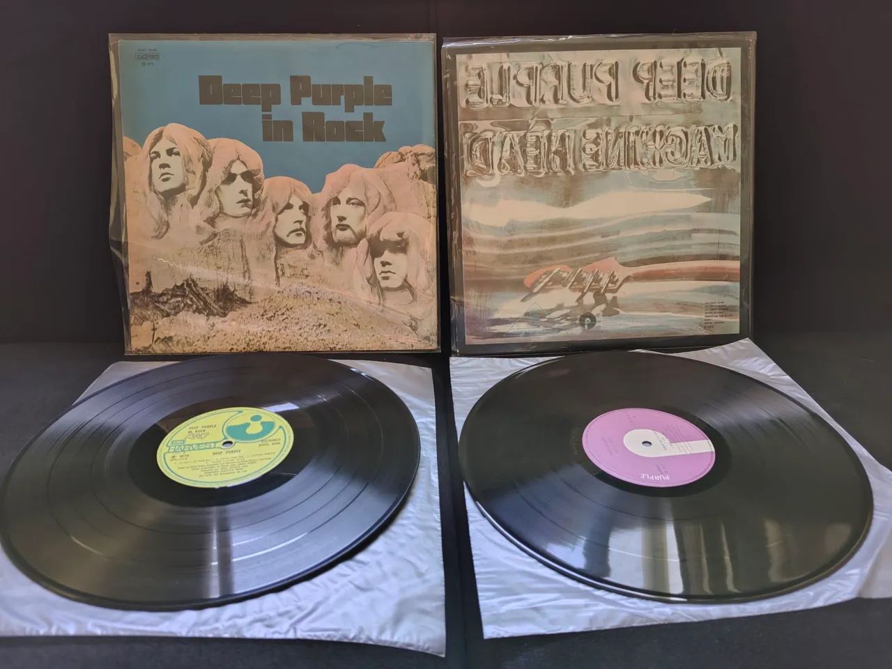 Deep Purple 2 Lps In Rock e Machine Head - Foto 3