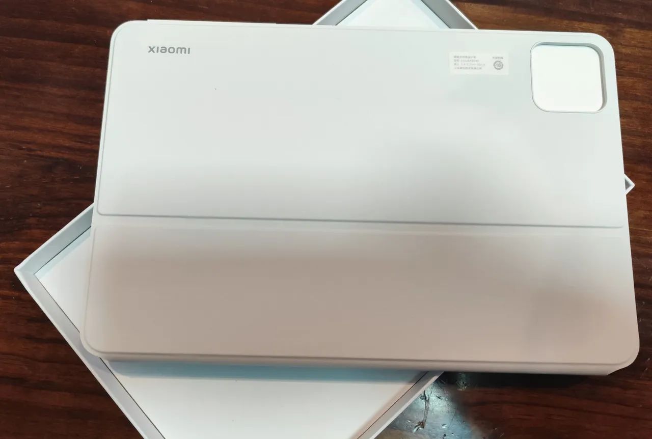 Case Teclado Original Xiaomi Pad 6 - Branca - Nova  - Foto 4