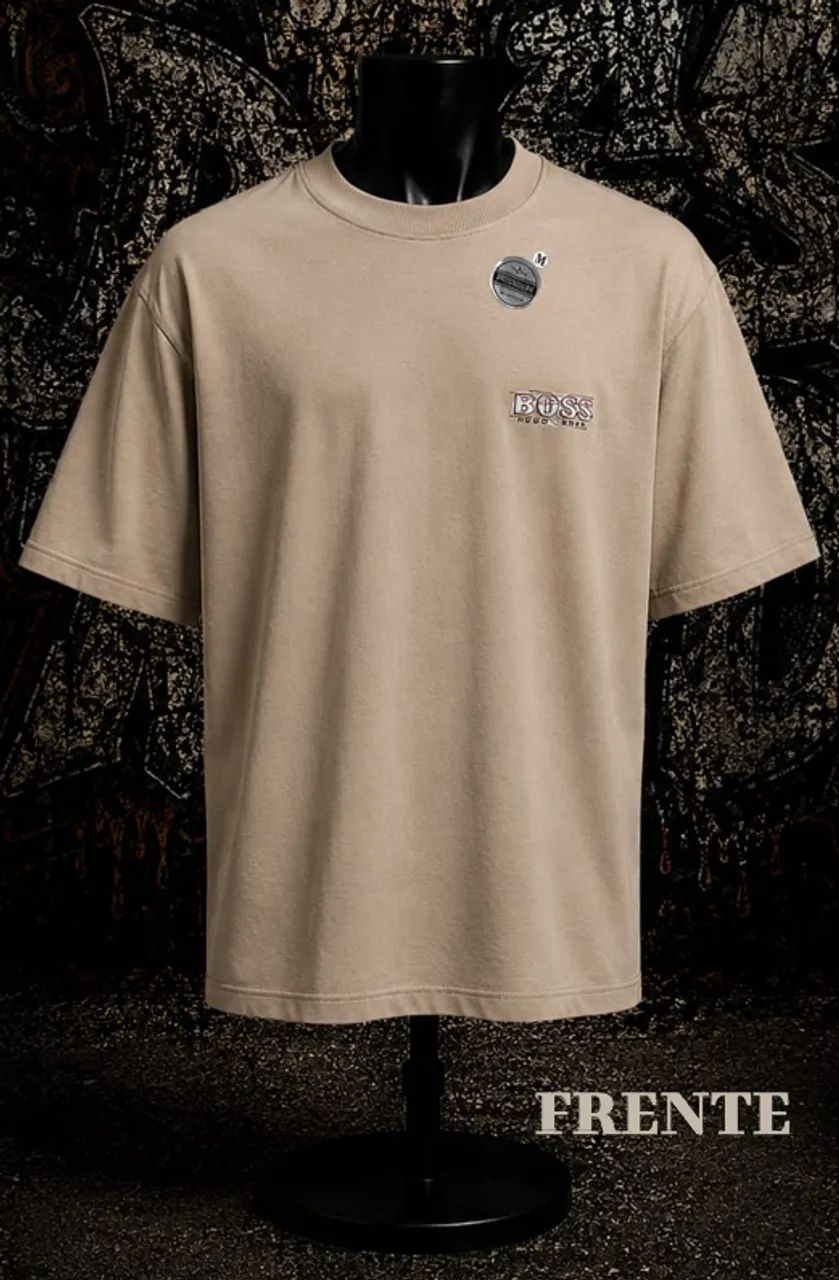 Camiseta Oversize Boss Algodão Premium - Foto 3