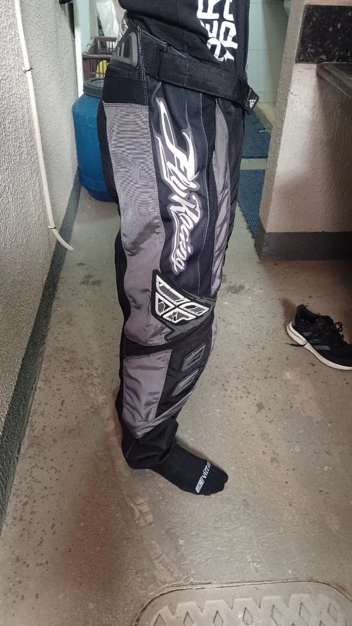 CALÇA MOTO - EXCELENTE ESTADO - Foto 4