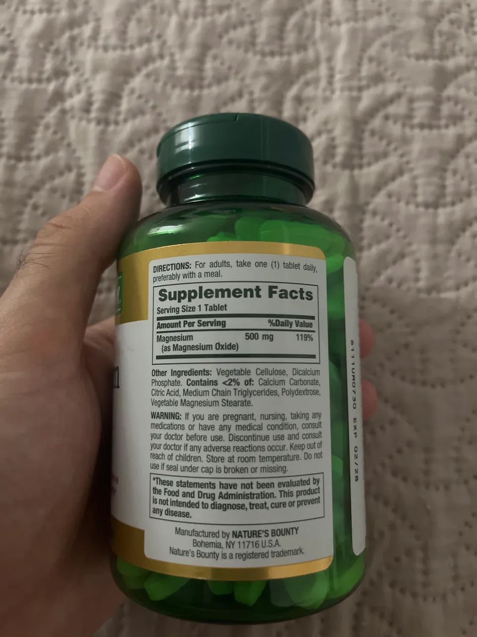 Magnesium 500mg - Foto 2