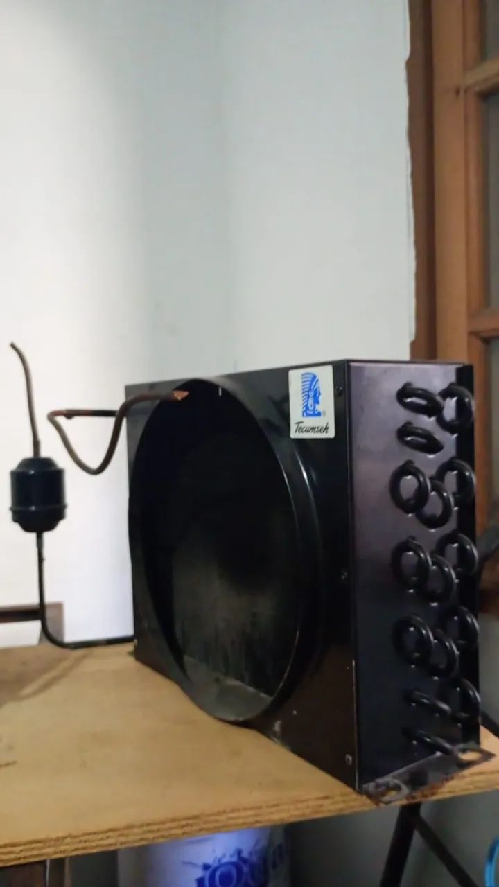 Unidade condensadora 1HP gás R404 completa - Foto 3