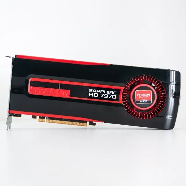 Placa de Vídeo AMD Radeon Sapphire HD 7970 3GB GDDR5 2012 Funcionando