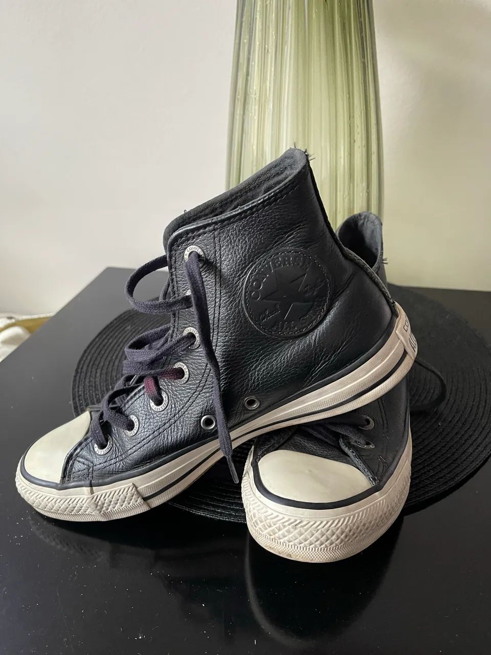Tênis All Star em couro - original - 36 - Foto 2