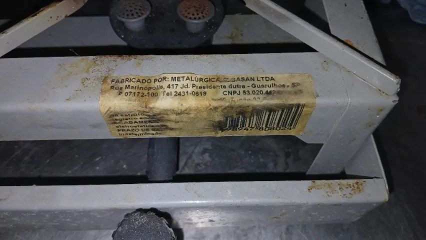 Fogareiro Industrial 2 Bocas: Ideal p/ Lanchonetes e Lanches - Foto 2