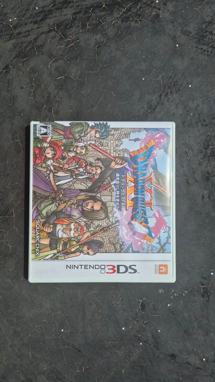 Dragon Quest XI 3DS - Versão Japonesa - Testado e Funcionando